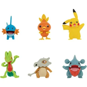 BANDAI Pack De 6 Figurines Pokémon Collection N°4 10