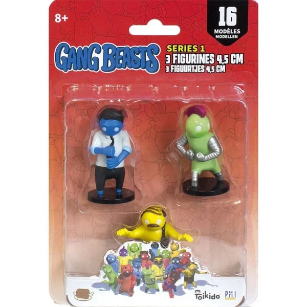 LANSAY Gang Beasts 3 Figurines 4,5cm #3 1