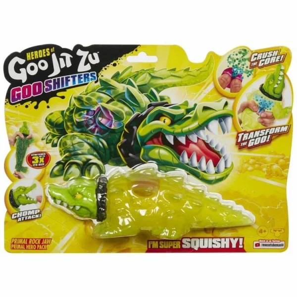 MOOSE TOYS Figurine Crocodile Rock Jaw – Goo Jit Zu 1