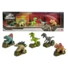 MATTEL Pack De 5 Figurines Jurassic World 5 Cm 5