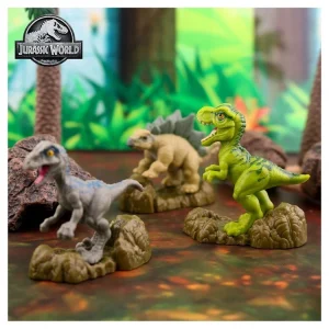 MATTEL Pack De 5 Figurines Jurassic World 5 Cm 15