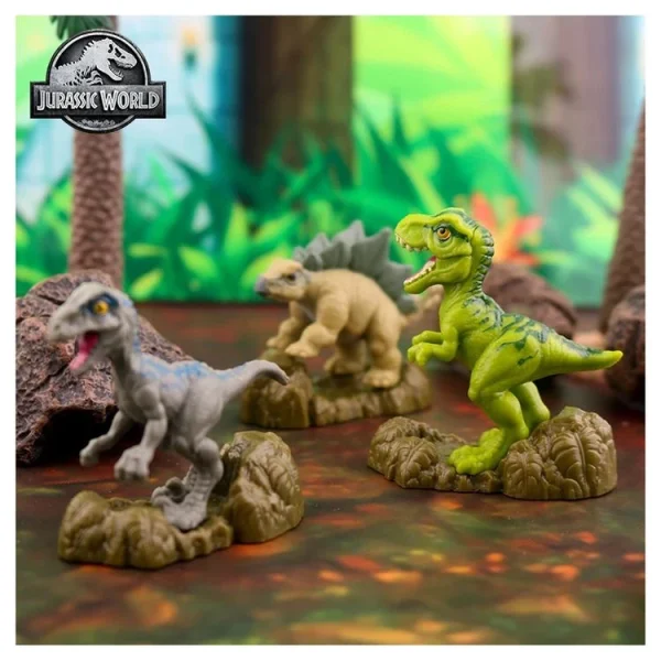 MATTEL Pack De 5 Figurines Jurassic World 5 Cm 6