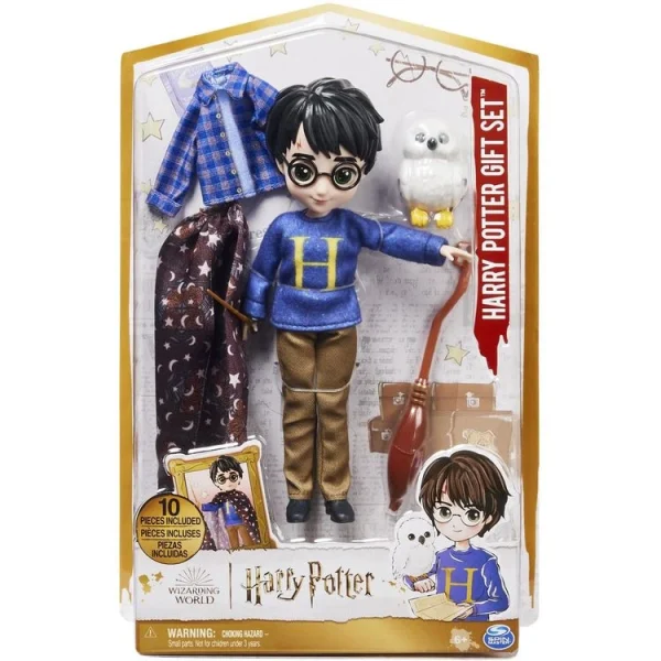 SPIN MASTER Coffret Poupée 20 Cm + Accessoires Harry Potter – Wizarding World 1