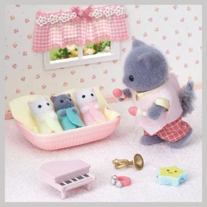 Sylvanian Families 5458 Triplés Chat Persan – Sylvanian Families 9