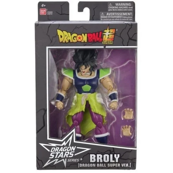 BANDAI Figurine Dragon Ball Super Broly 17 Cm Dragon Stars 1