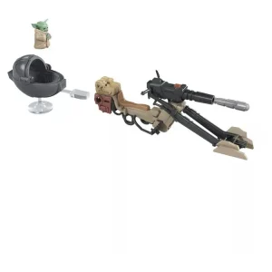 HASBRO Mission Fleet The Mandalorian Avec Sa Spider Bike Et Grogu Star Wars 9