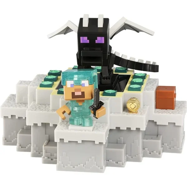 MOOSE TOYS Set De Combat Trésor X Minecraft Avec Dragon 3