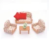 Epoch D’Enfance 4464 – Le Canapé, 2 Fauteuils Et Table Basse – Sylvanian Families 8