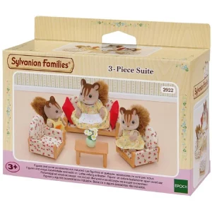 Epoch D’Enfance 4464 – Le Canapé, 2 Fauteuils Et Table Basse – Sylvanian Families 6