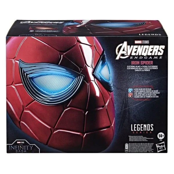 HASBRO Casque électronique Iron Spider Marvel 1