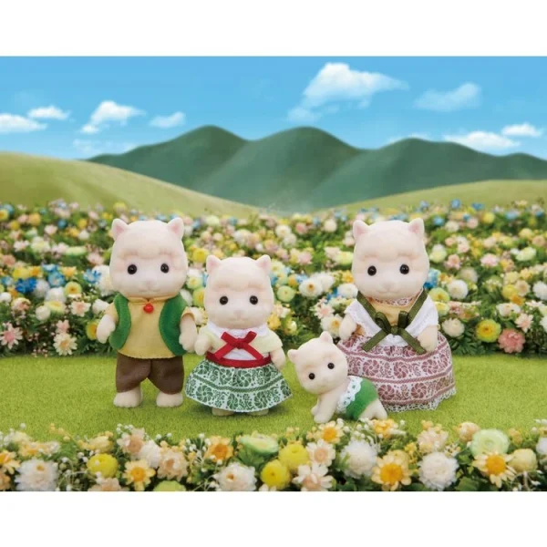 Epoch D’Enfance 5358 La Famille Alpaga Sylvanian 3