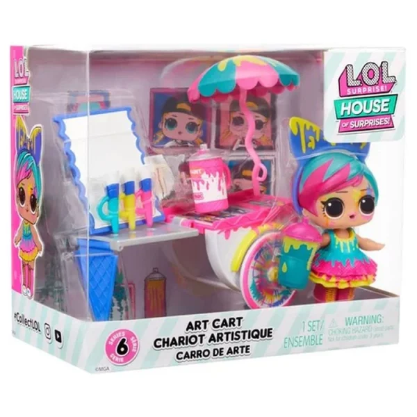 MGA LOL Surprise – House Of Surprise Furniture Playset With Doll S2 1