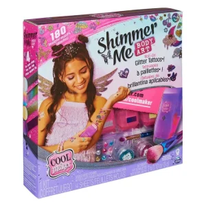 SPIN MASTER Appareil Tatouages – Cool Maker – Shimmer Me Body Art 9