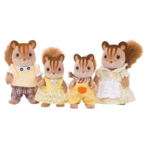 Epoch D’Enfance 4172 – La Famille écureuil Roux – Sylvanian Families 8