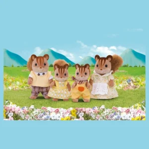 Epoch D’Enfance 4172 – La Famille écureuil Roux – Sylvanian Families 12