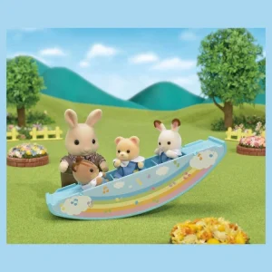 Epoch D’Enfance 5317 – Le Bus Arc-en-ciel Des Bébés – Sylvanian Families 18