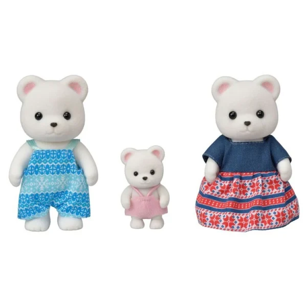 Epoch D’Enfance 5396 – Famille Ours Polaire – Sylvanians Families 1