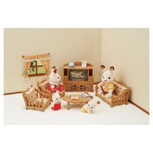 Epoch D’Enfance 5339 – La Pièce à Vivre – Sylvanian Families 13