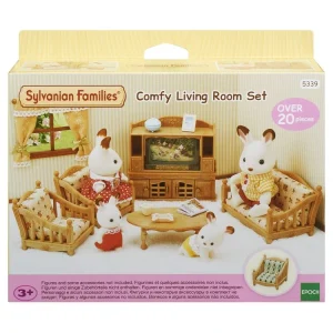 Epoch D’Enfance 5339 – La Pièce à Vivre – Sylvanian Families 15