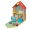 GIOCHI PREZIOSI Peppa Pig Maison Classique En Bois Avec 1 Personnage 11