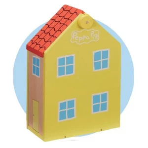 GIOCHI PREZIOSI Peppa Pig Maison Classique En Bois Avec 1 Personnage 8