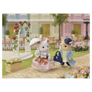 Epoch D’Enfance 5541 – Sylvanian Families – Valisette De Mode Et Grande Soeur Chien Caramel 18