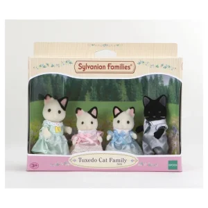 Epoch D’Enfance 5181 – Famille Chat Bicolore – Sylvanian Families 7