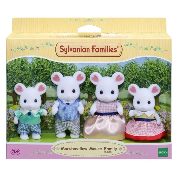 Epoch D’Enfance 5308 – La Famille Souris Marshmallow – Sylvanian Families 4