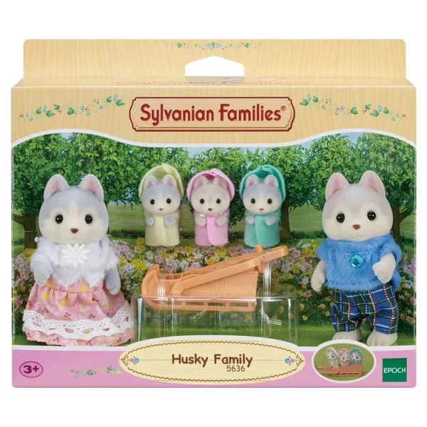 Epoch D’Enfance La Famille Husky Sylvanian 1