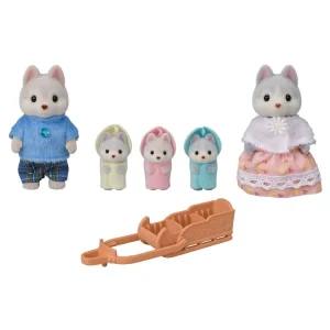 Epoch D’Enfance La Famille Husky Sylvanian 12