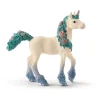 Schleich Figurine Poulain Licorne Aux Fleurs 7