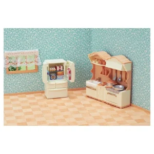 Epoch D’Enfance 5341 – La Cuisine Aménagée – Sylvanian Families 14