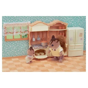 Epoch D’Enfance 5341 – La Cuisine Aménagée – Sylvanian Families 16