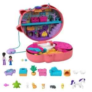 POLLY POCKET Mini Poupée Polly Pocket – Sac Chat Câlin Surprise 10