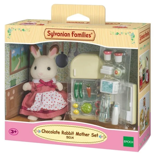 Epoch D’Enfance 5014 – Maman Lapin Chocolat Réfrigérateur – Sylvanian Families 1