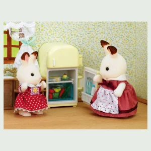 Epoch D’Enfance 5014 – Maman Lapin Chocolat Réfrigérateur – Sylvanian Families 10