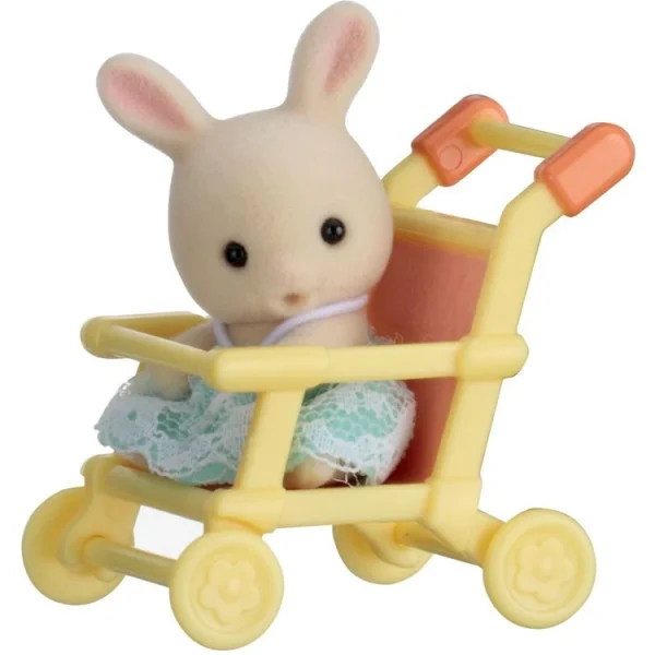 Sylvanian Families 5200 Valisette Bébé Lapin Et Sa Pousette Sylvanian 1