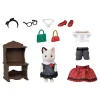 Sylvanian Families 5462 Valisette De Mode Et Grande Soeur Chat Bicolore 10