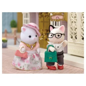 Sylvanian Families 5462 Valisette De Mode Et Grande Soeur Chat Bicolore 14