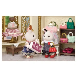 Sylvanian Families 5462 Valisette De Mode Et Grande Soeur Chat Bicolore 18