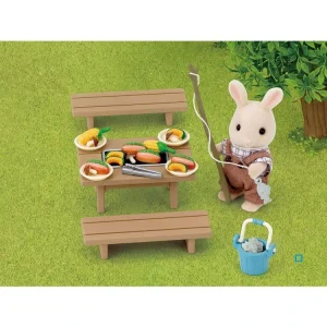 Sylvanian Families Barbecue Du Pêcheur Sylvanian 13