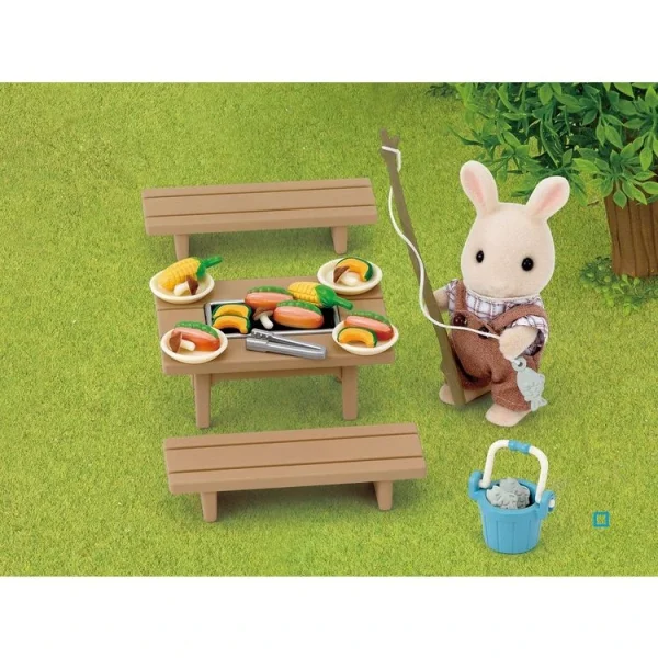 Sylvanian Families Barbecue Du Pêcheur Sylvanian 5