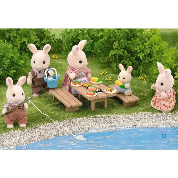 Sylvanian Families Barbecue Du Pêcheur Sylvanian 6