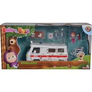 SMOBY Playset Ambulance – Masha Et Michka 10