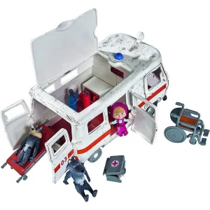 SMOBY Playset Ambulance – Masha Et Michka 14