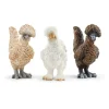 Schleich TRIO DE POULES 19