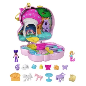 POLLY POCKET Mini Poupée Polly Pocket – Coffret Foret Des Licornes 10