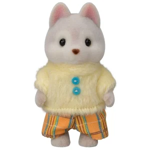 Epoch D’Enfance 5637 Les Frères Et Sœurs Husky Et Leur Tandem – Sylvanian Families 10