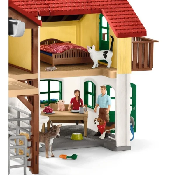 Schleich FERME AVEC ETABLE ET ANIMAUX 6