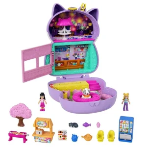 POLLY POCKET Mini Poupée Polly Pocket – Coffret Chat Restaurant 10